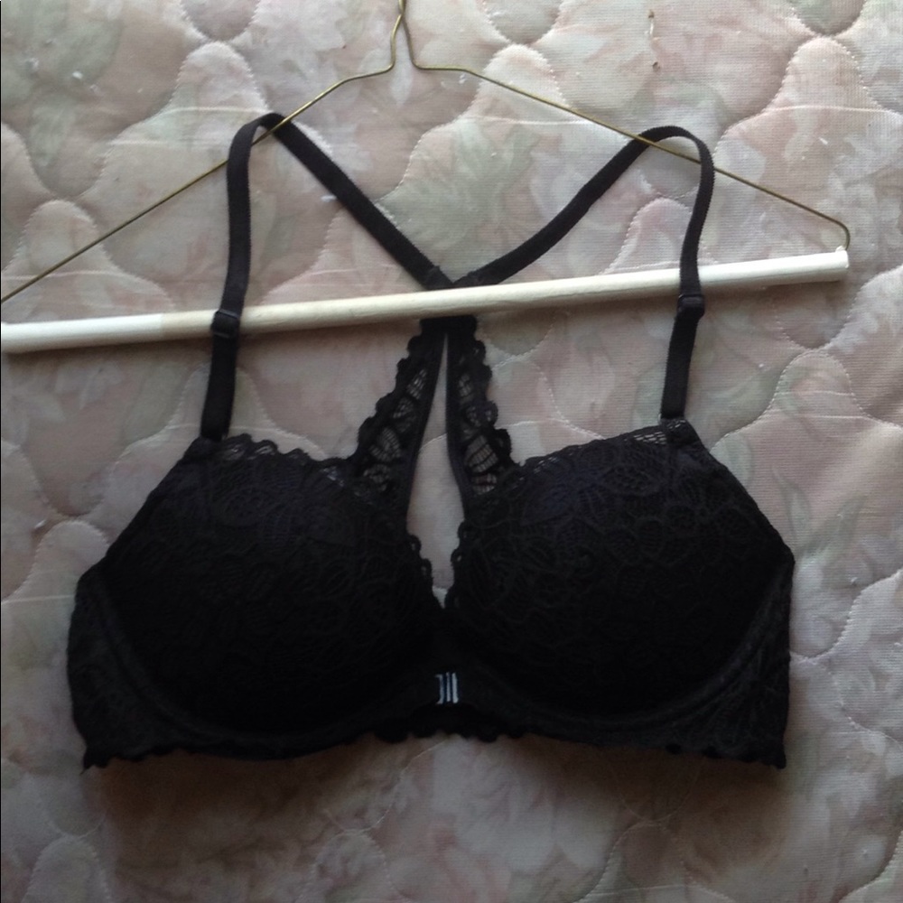 Black Racerback bra